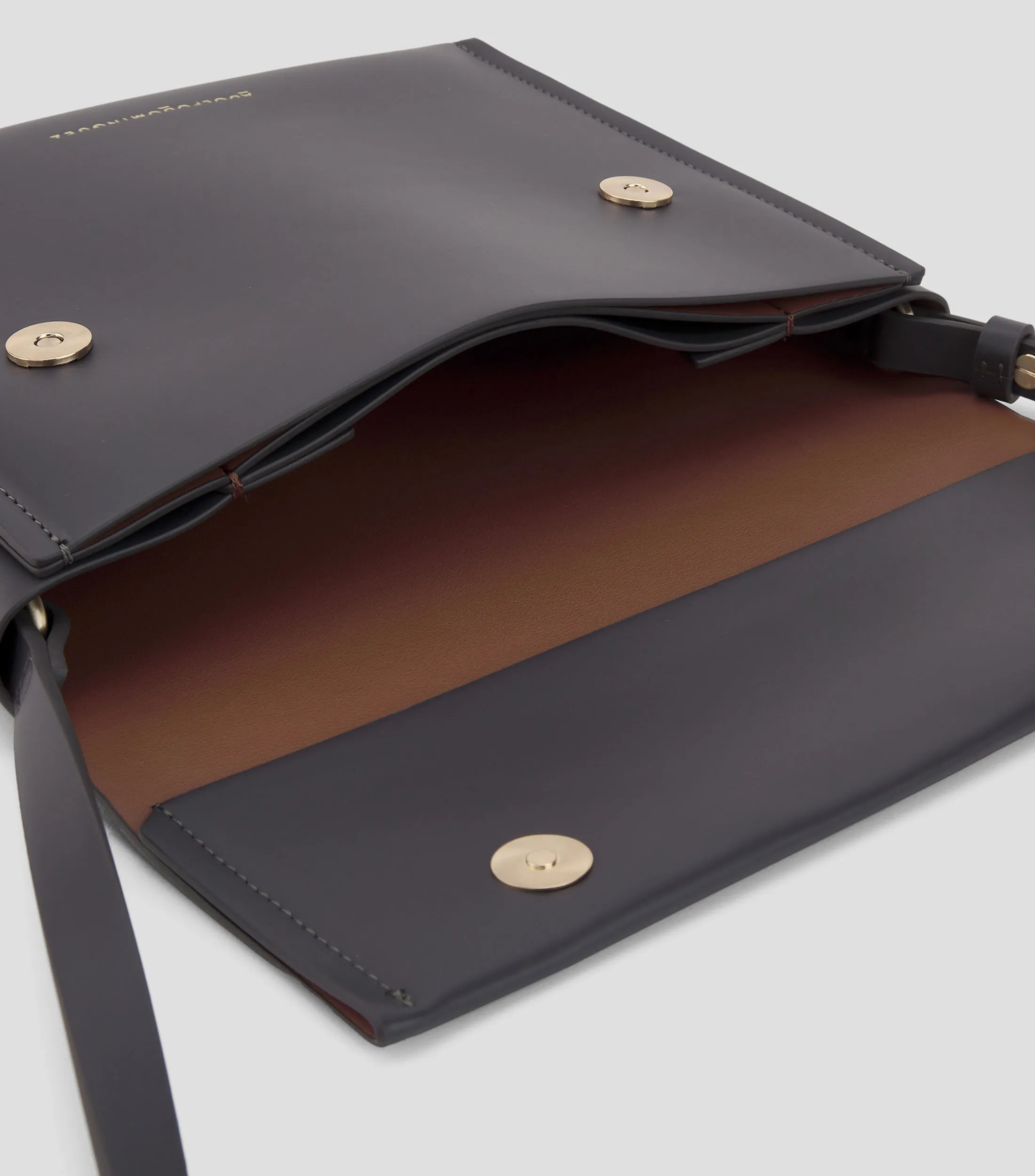 Adolfo Dominguez Bolso crossbody con logo Mujer