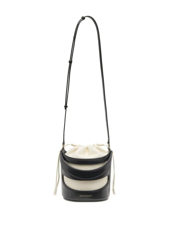 ALEXANDER MCQUEEN BOLSO SACO  BLANCO