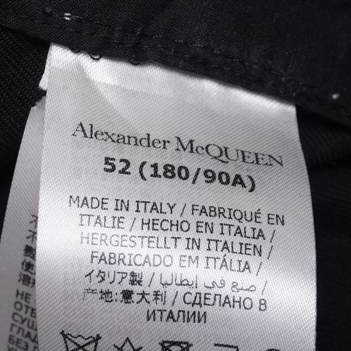 Alexander Mcqueen Pantalón