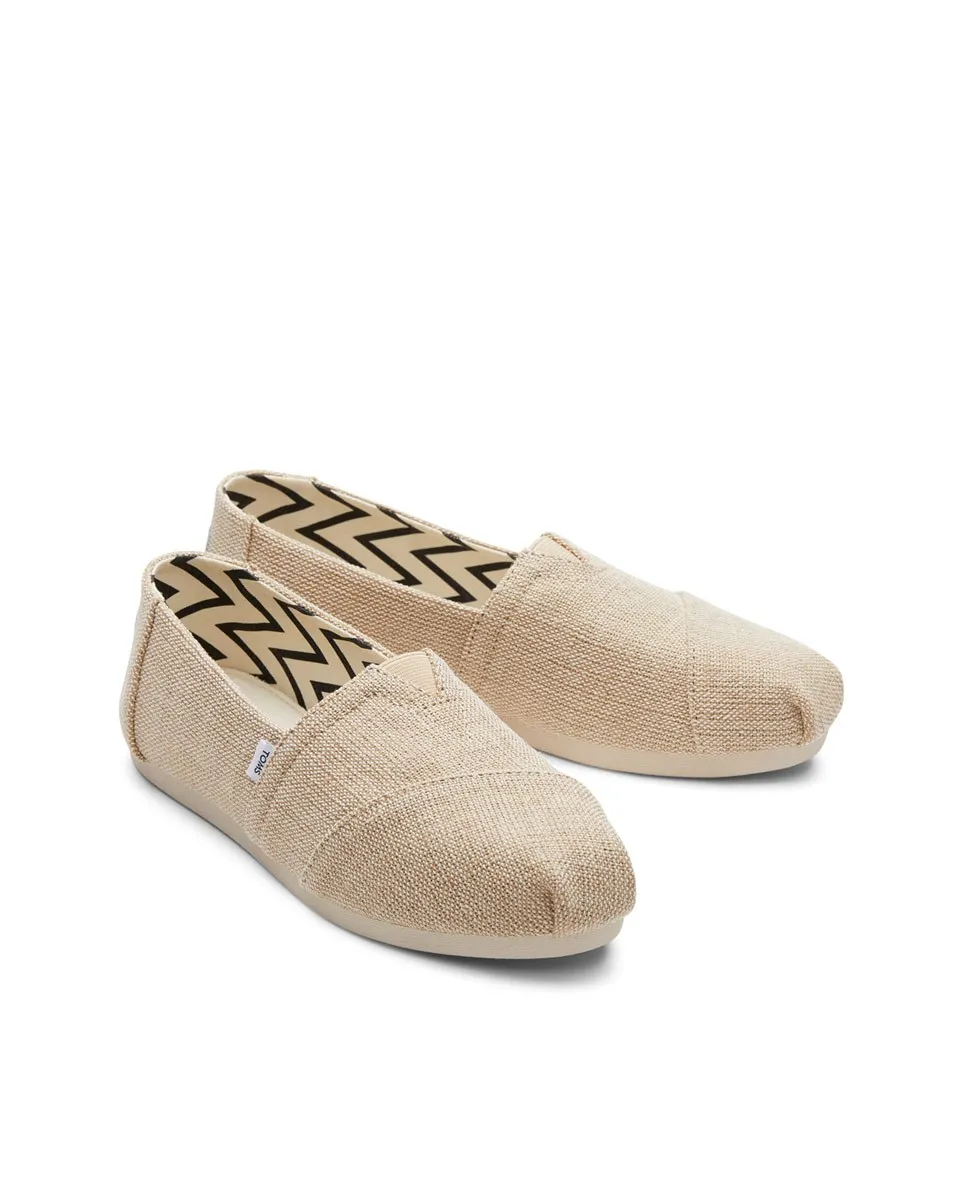 Alpargatas de mujer natural