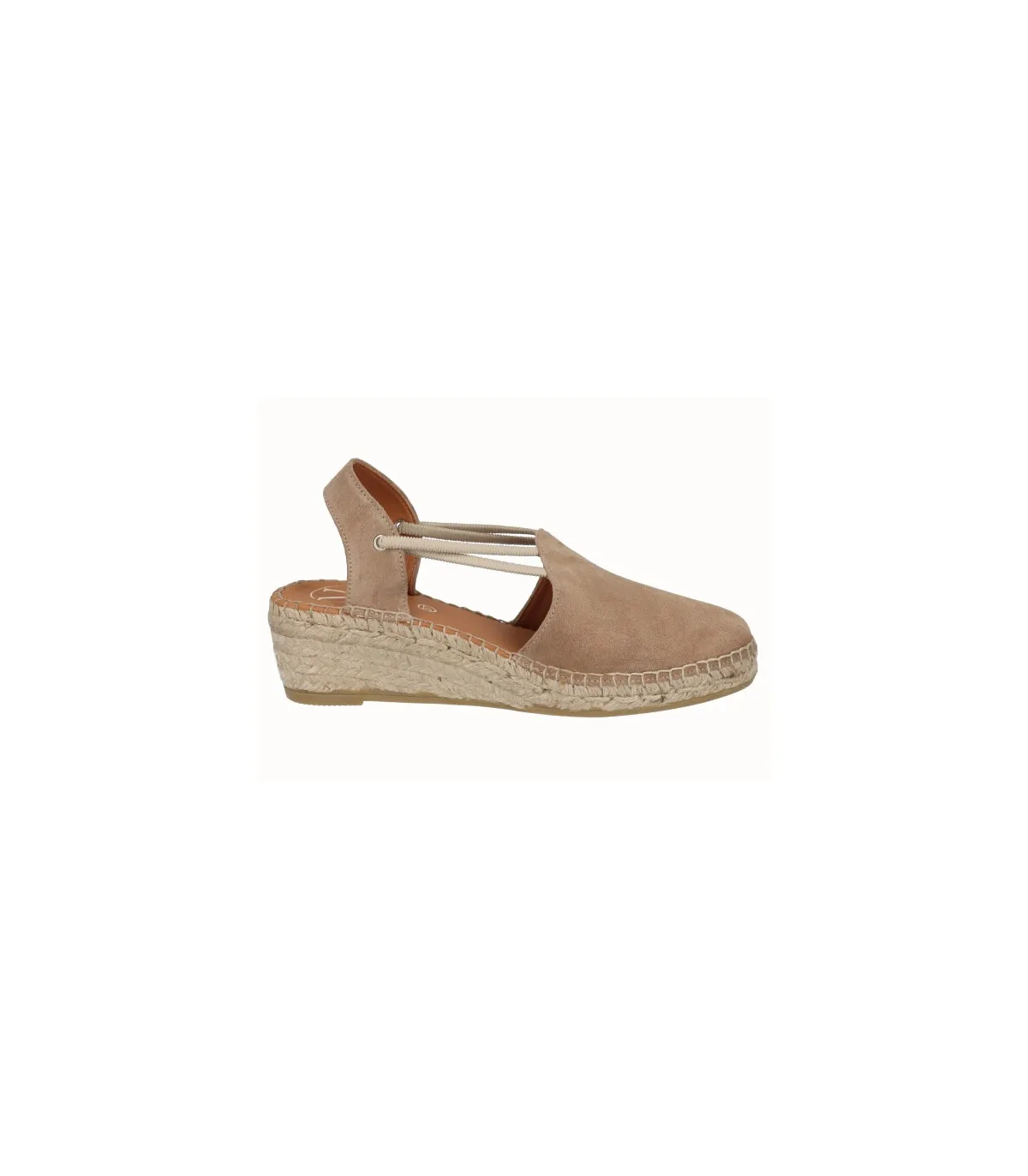 Alprgatas de mujer color cuero