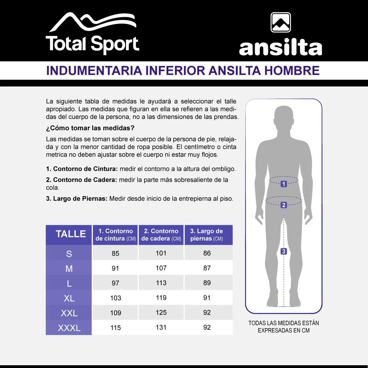 Ansilta Pantalón Avant 4 Hombre Snow – 133516200