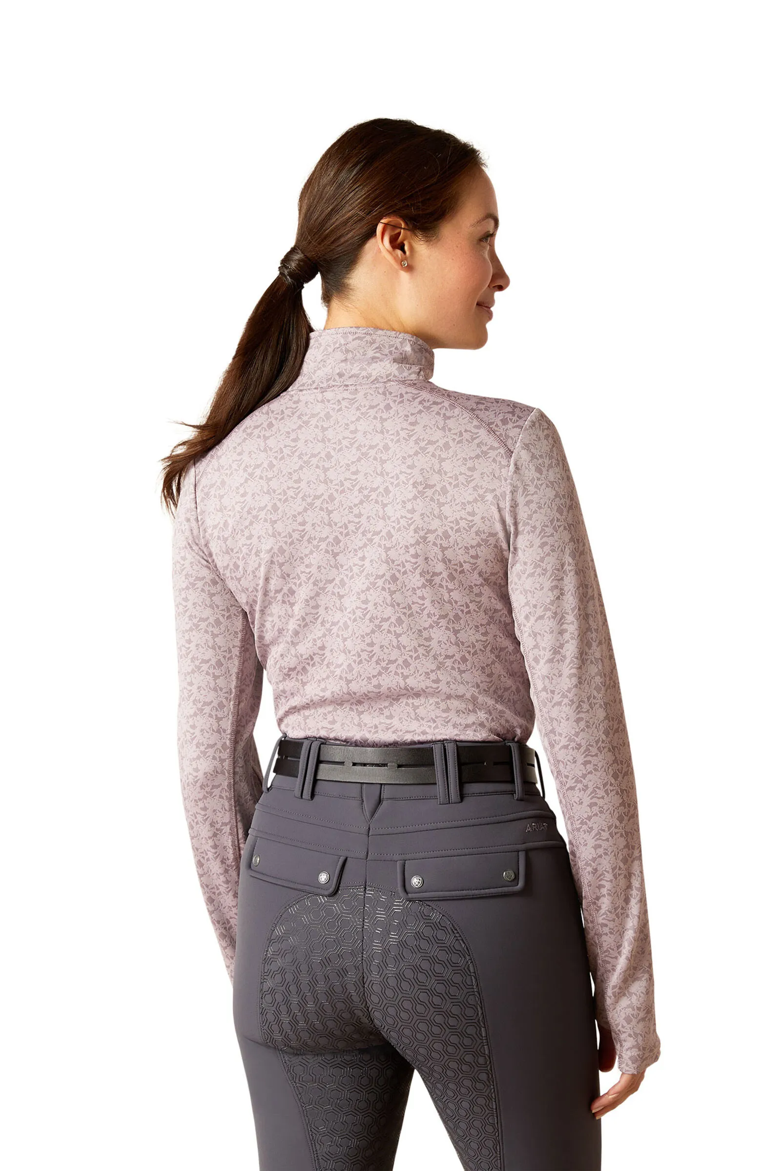 Ariat Camiseta interior Prophecy con cremallera de 1/4 para mujer