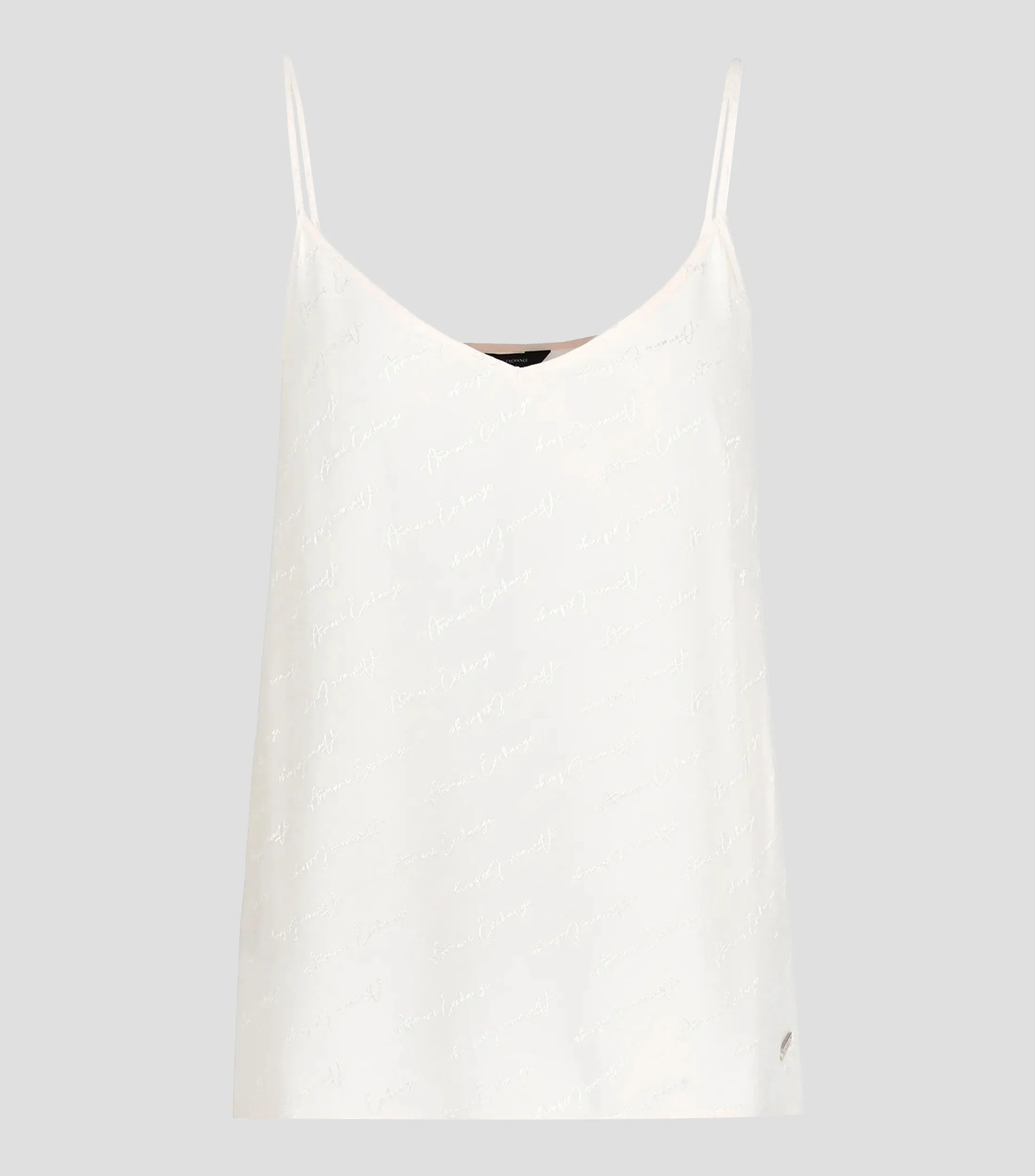 Armani Exchange Playera cuello en V Mujer