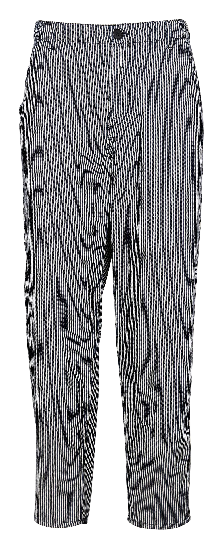 ARMINA  PANTALóN DE ALGODóN RECTO DE RAYAS EN BEIGE