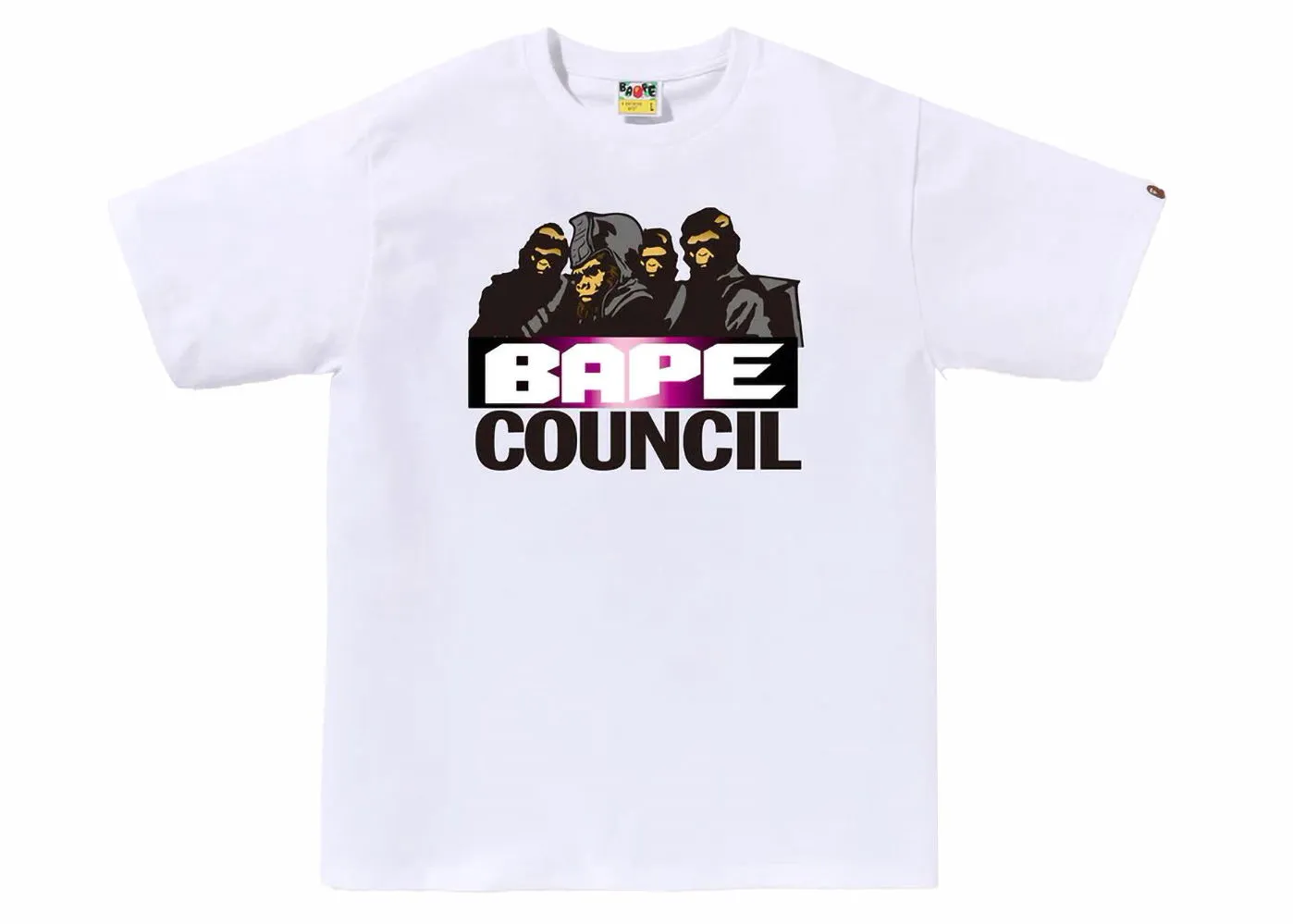 BAPE BAPE Council Tee White