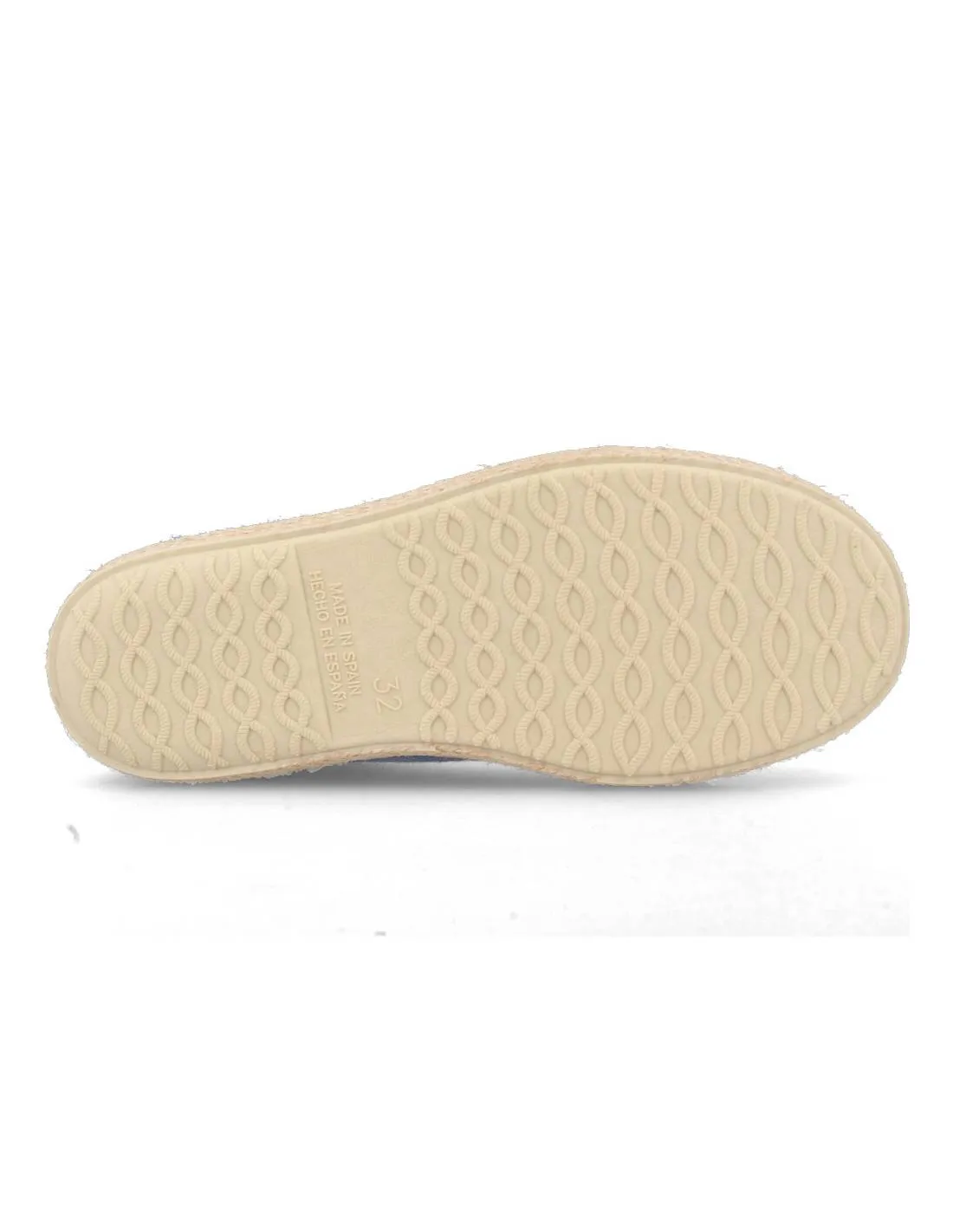 BATILAS  TENIS YUTE CORDóN NAVY