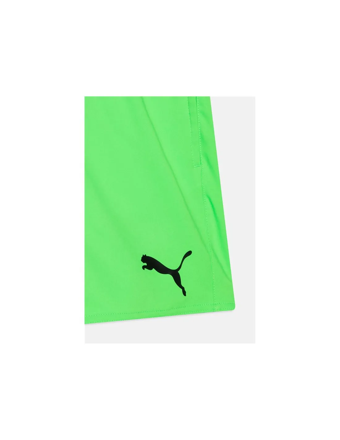 Bañador de Puma Medium Length 1P Infantil Verde Flúor