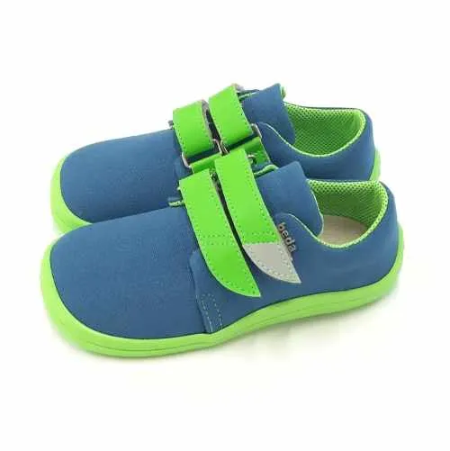 BEDA ZAPATILLAS RESPETUOSAS LONA AZULVERDE