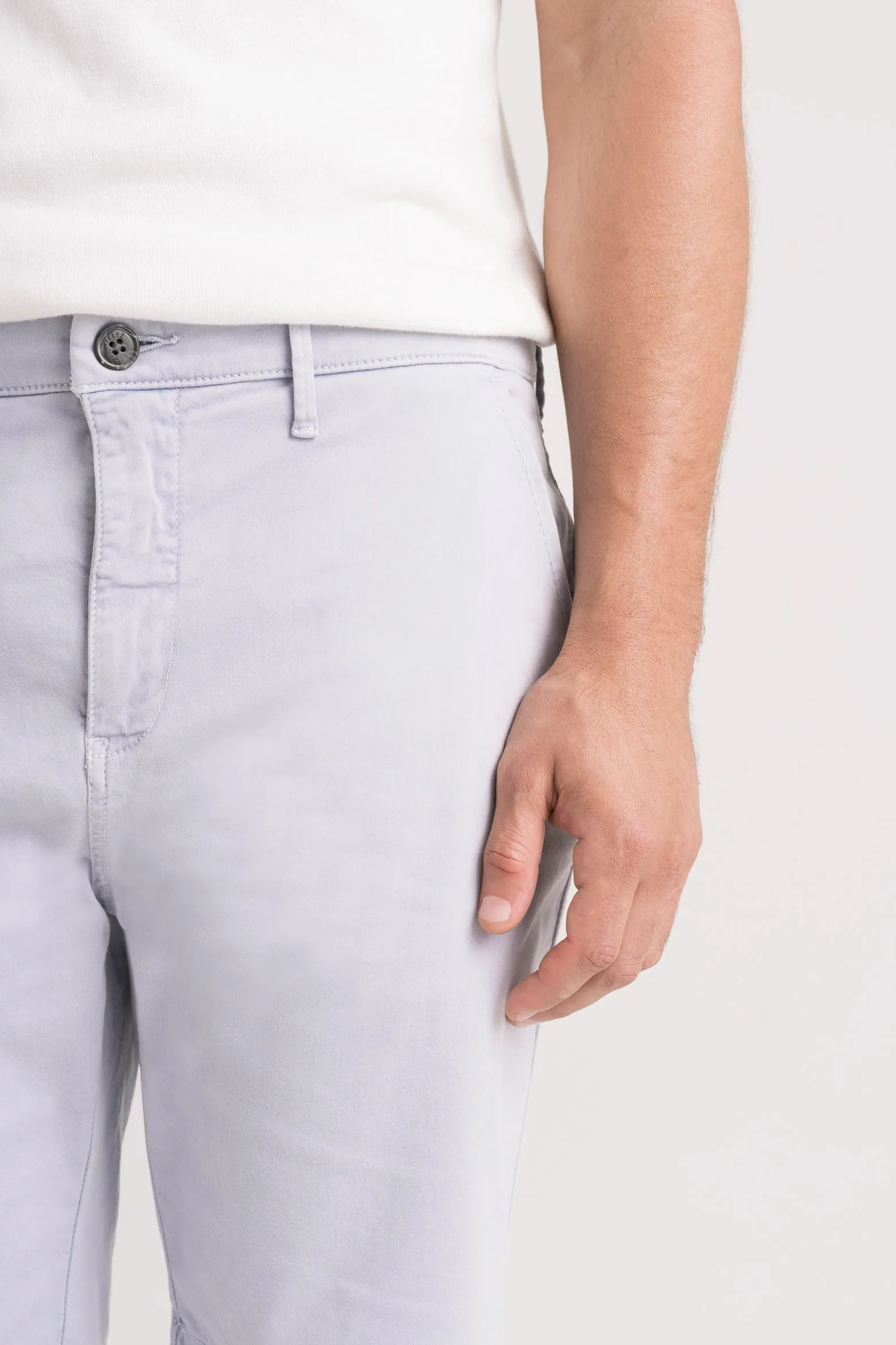 Bermuda semifit caruso para hombre casual deportiva