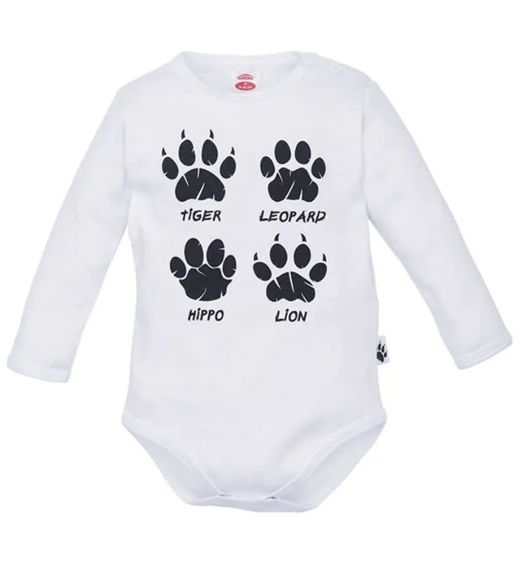 Body blanco de bebé Wild World