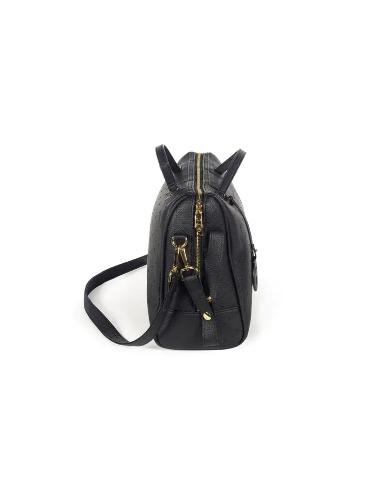 BOLSA CANASTILLA LONDON BLACK PASITO A PASITO