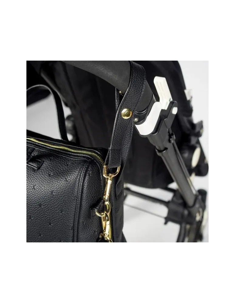 BOLSA CANASTILLA LONDON BLACK PASITO A PASITO