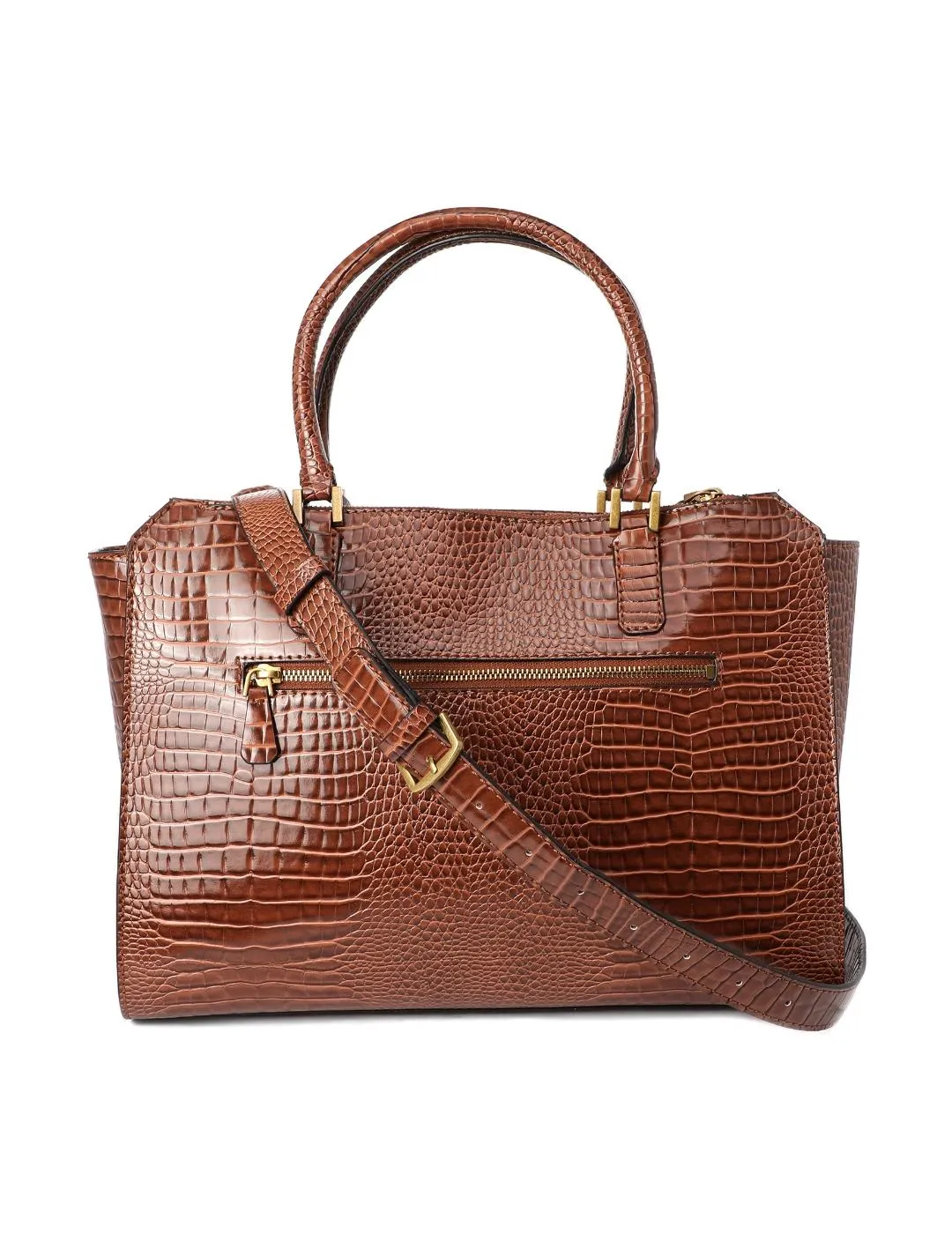BOLSO GUESS RAFFIE COGNAC PARA MUJERZ
