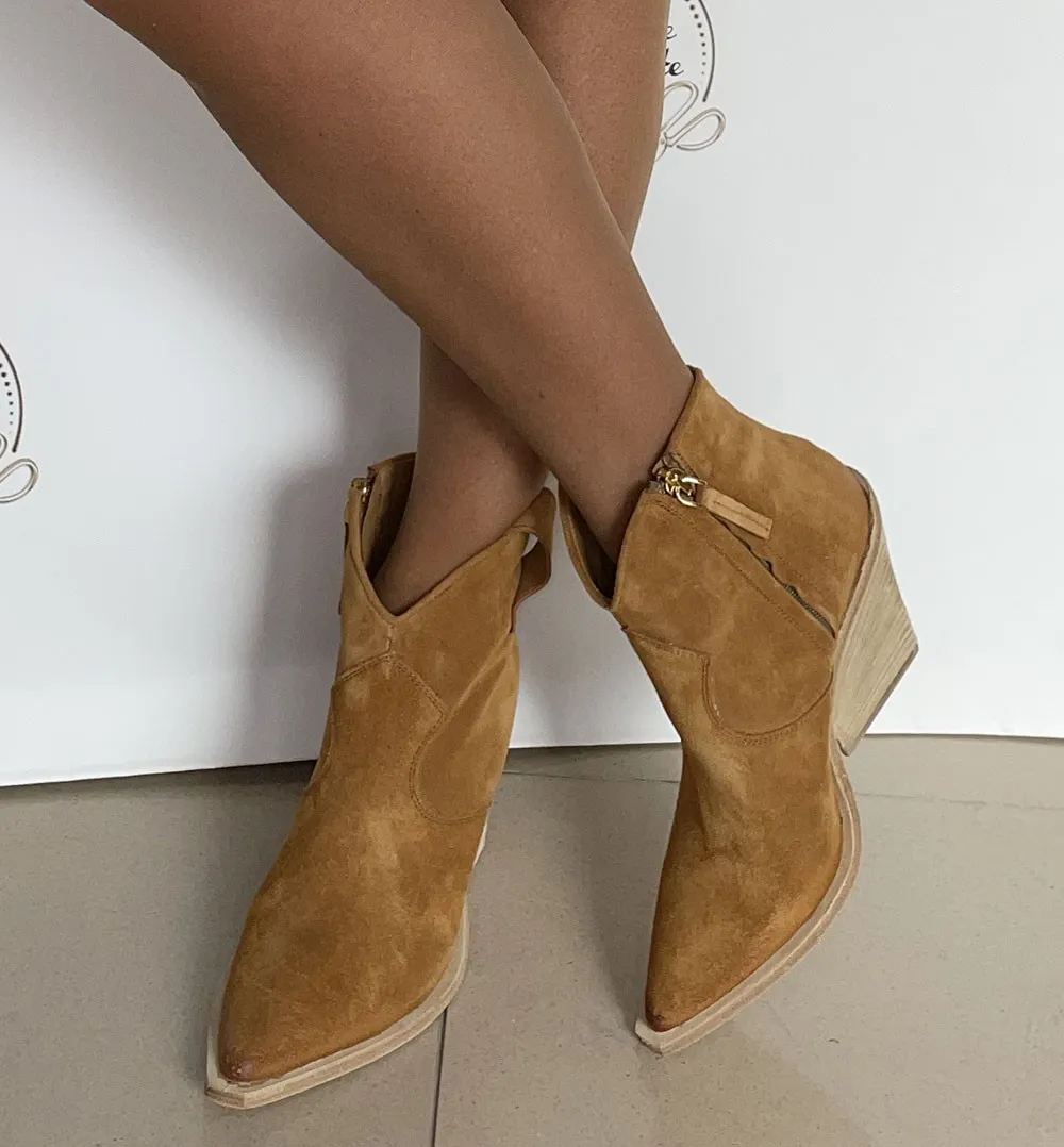 Botin cowboy ante camel
