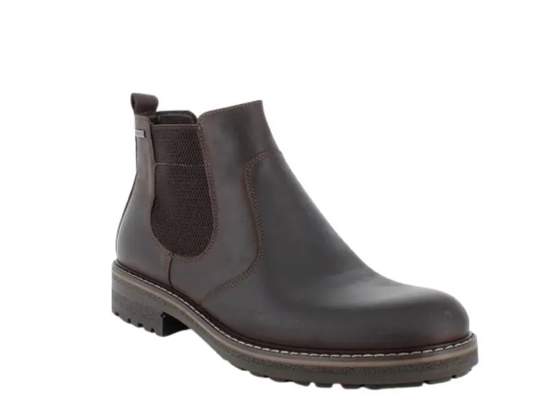 BOTIN DE PIEL ENGRASADA CON GORETEX IGI&CO EN COLOR MARRÓN 6620511