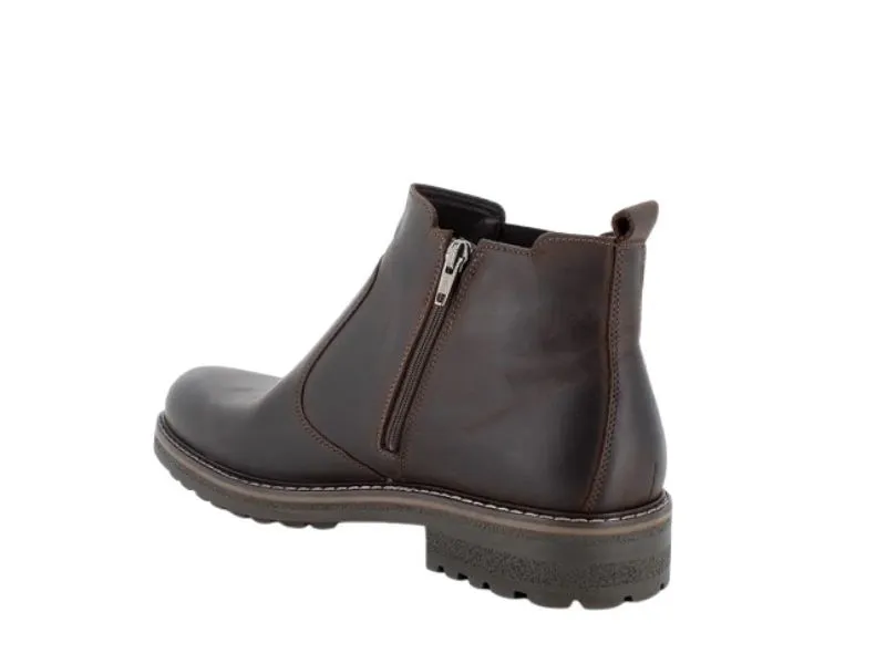 BOTIN DE PIEL ENGRASADA CON GORETEX IGI&CO EN COLOR MARRÓN 6620511
