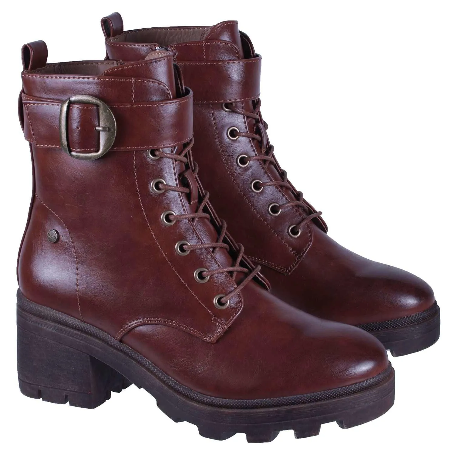 Botin Taco Aplicación Hebilla 4fb5522