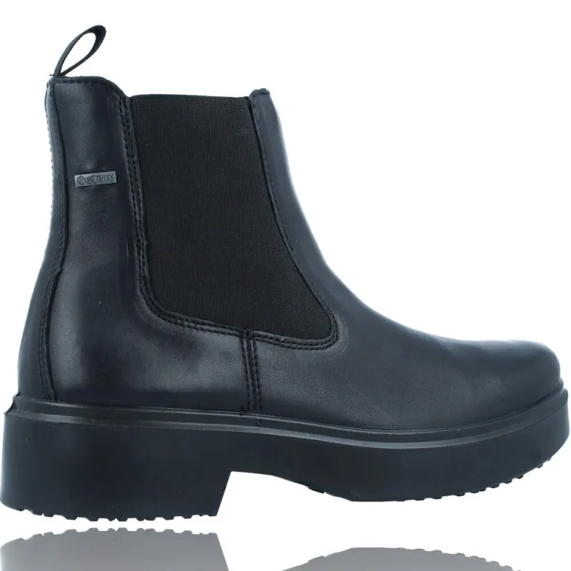 BOTINES CASUAL CHELSEA DE PIEL GTX PARA MUJER DE LEGERO 2000101