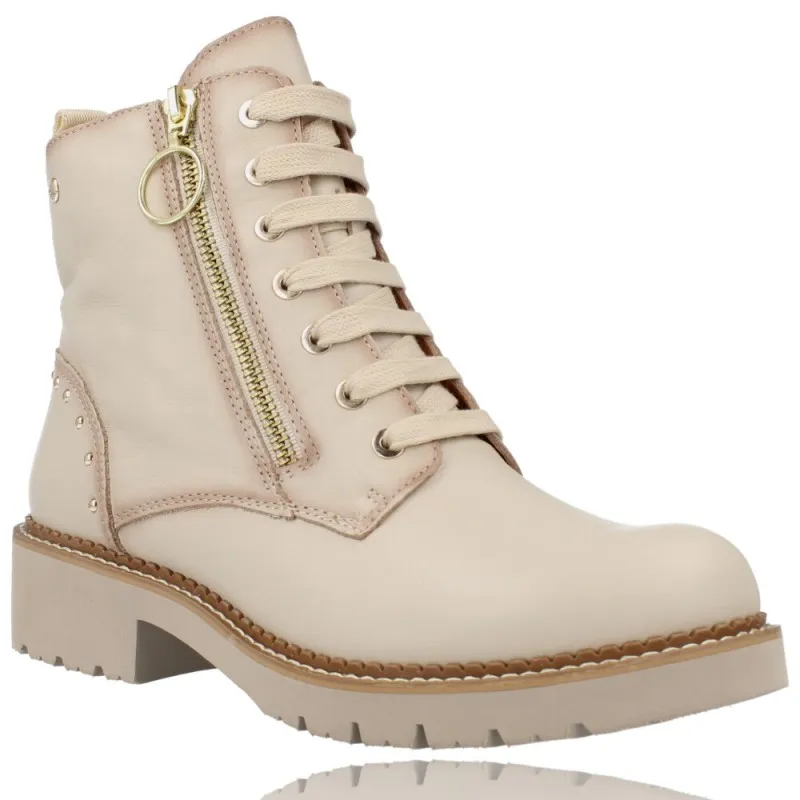 BOTINES CASUAL CON CORDONES DE PIEL PARA MUJER DE PIKOLINOS VICA W0Z8610