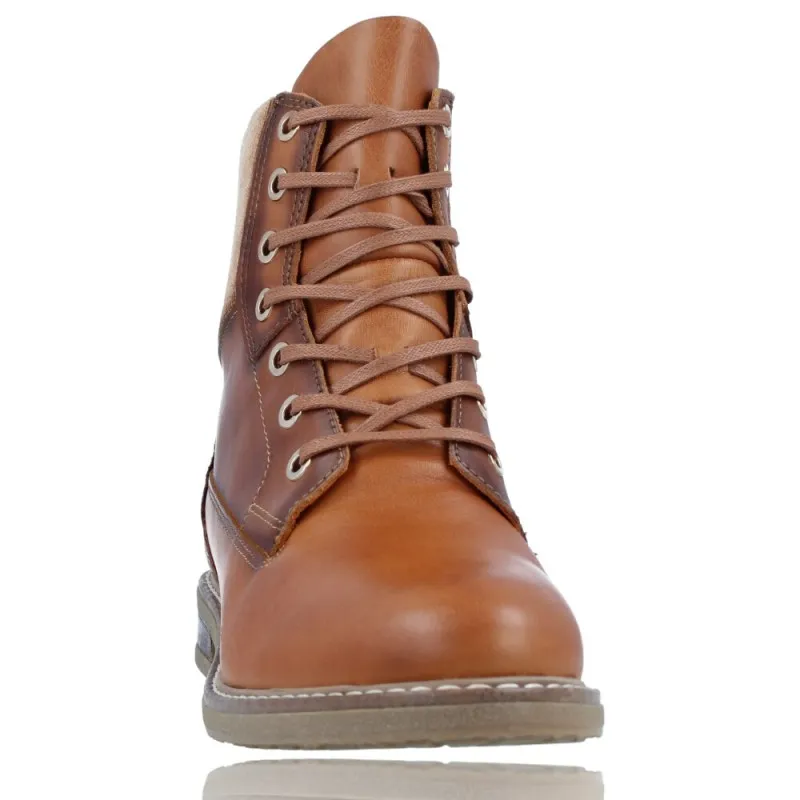BOTINES DE PIEL CASUAL CON CORDONES PARA MUJER DE PIKOLINOS ALDAYA W8J8966C1