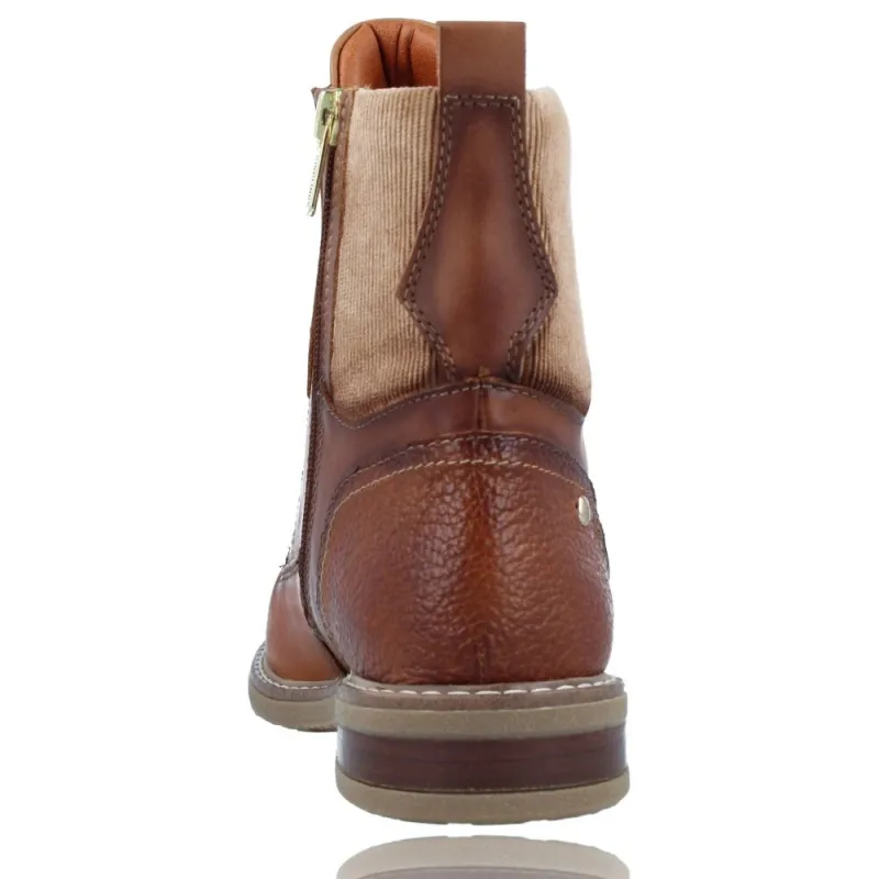 BOTINES DE PIEL CASUAL CON CORDONES PARA MUJER DE PIKOLINOS ALDAYA W8J8966C1