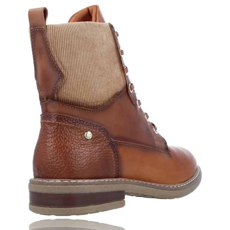 BOTINES DE PIEL CASUAL CON CORDONES PARA MUJER DE PIKOLINOS ALDAYA W8J8966C1