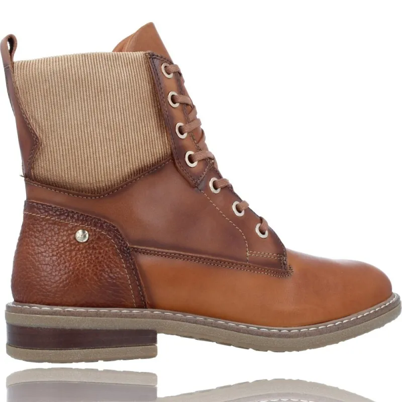 BOTINES DE PIEL CASUAL CON CORDONES PARA MUJER DE PIKOLINOS ALDAYA W8J8966C1