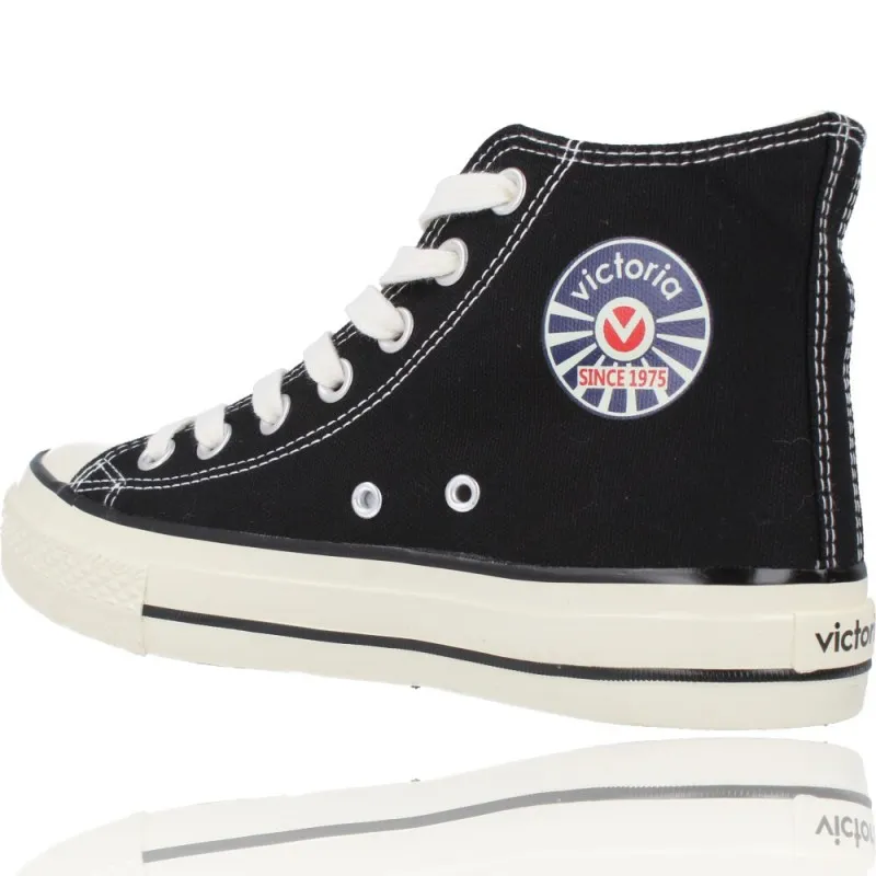 Botines Deportivos Bambas Lona Mujer de Victoria Tribu Brillo 1057101