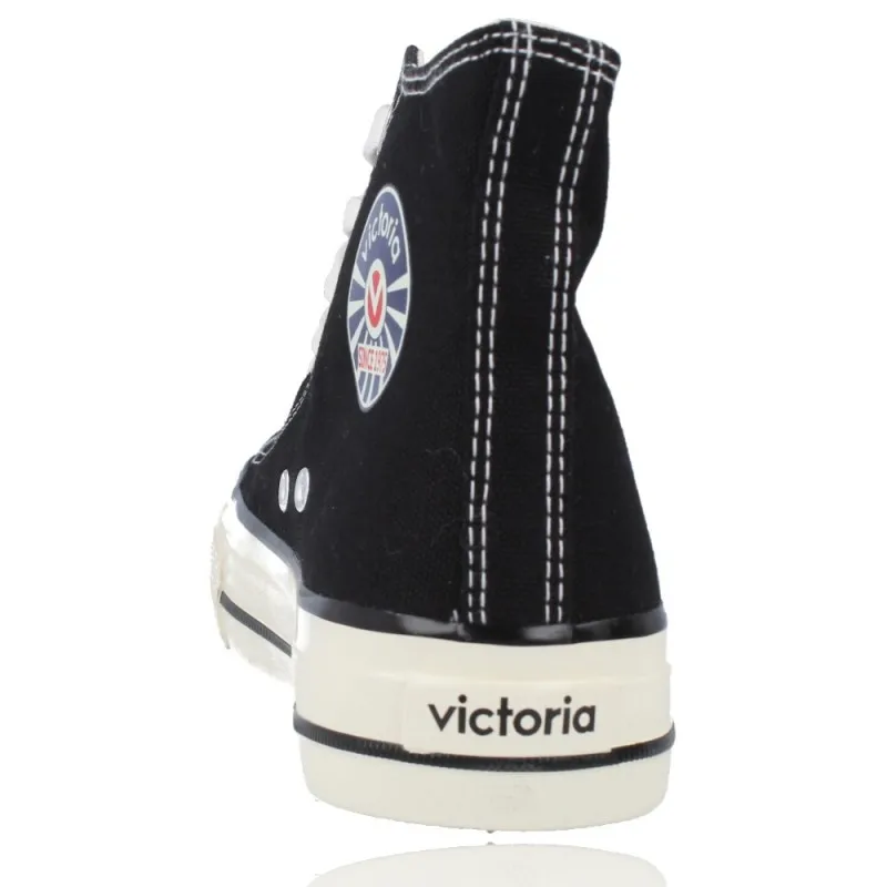 Botines Deportivos Bambas Lona Mujer de Victoria Tribu Brillo 1057101
