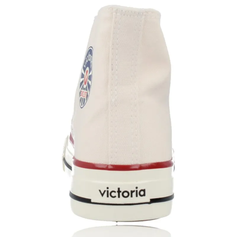 Botines Deportivos Bambas Lona Mujer de Victoria Tribu Brillo 1057101