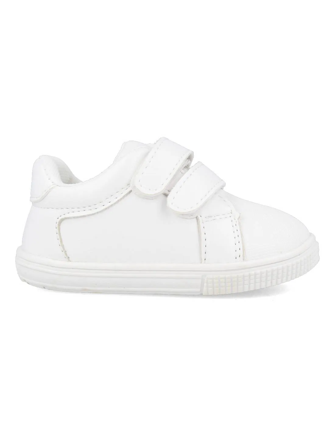 BUBBLE KIDS  DEPORTIVA BLANDITA BEBé VELCROS BLANCO