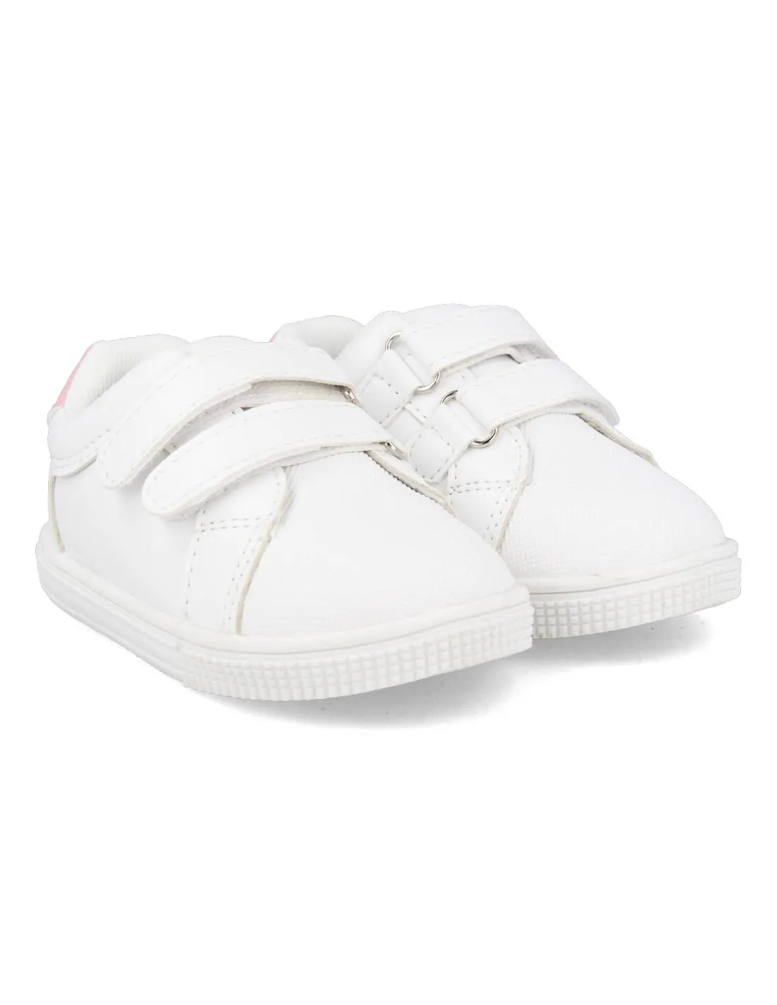BUBBLE KIDS  DEPORTIVA BLANDITA BEBé VELCROS ROSA