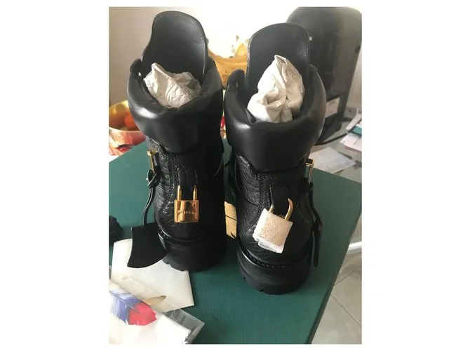 Buscemi Botines Negro 