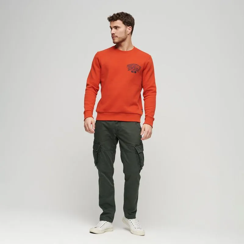 Buzo Cerrado Para Hombre Athletic Script Flock Sweat Superdry