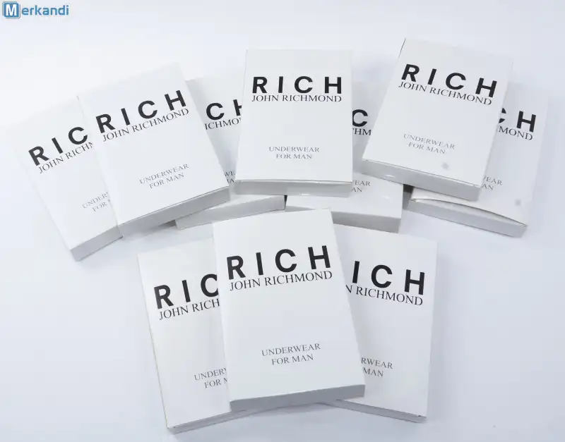 BóXERS PREMIUM JOHN RICHMOND HOMBRE  PACK AL POR MAYOR DE 20 UNIDADES PARA MINORISTAS