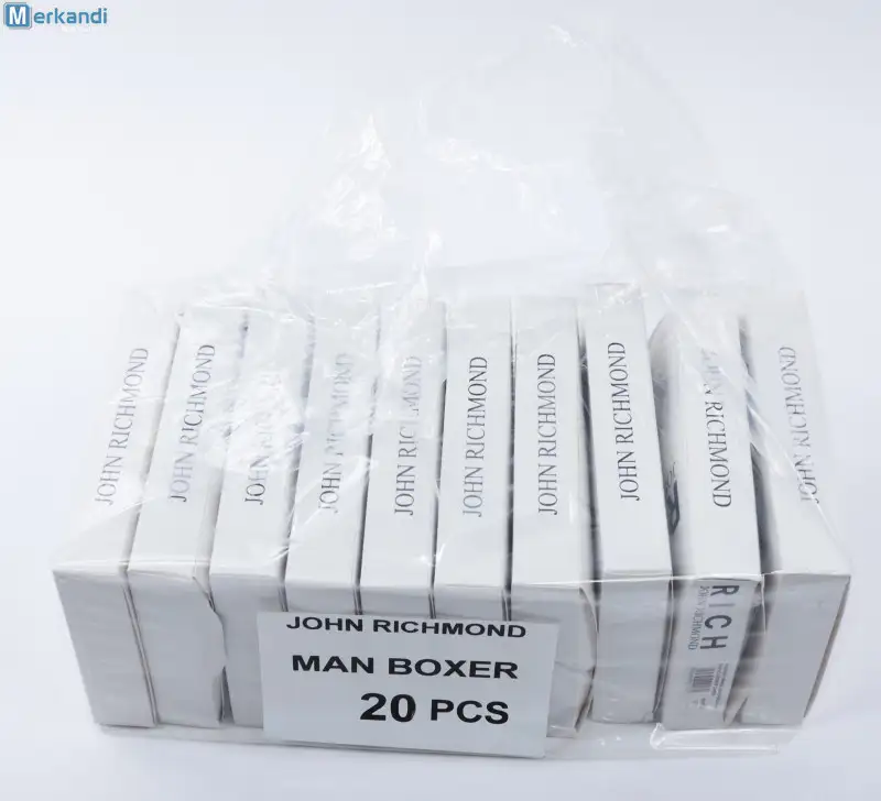 BóXERS PREMIUM JOHN RICHMOND HOMBRE  PACK AL POR MAYOR DE 20 UNIDADES PARA MINORISTAS