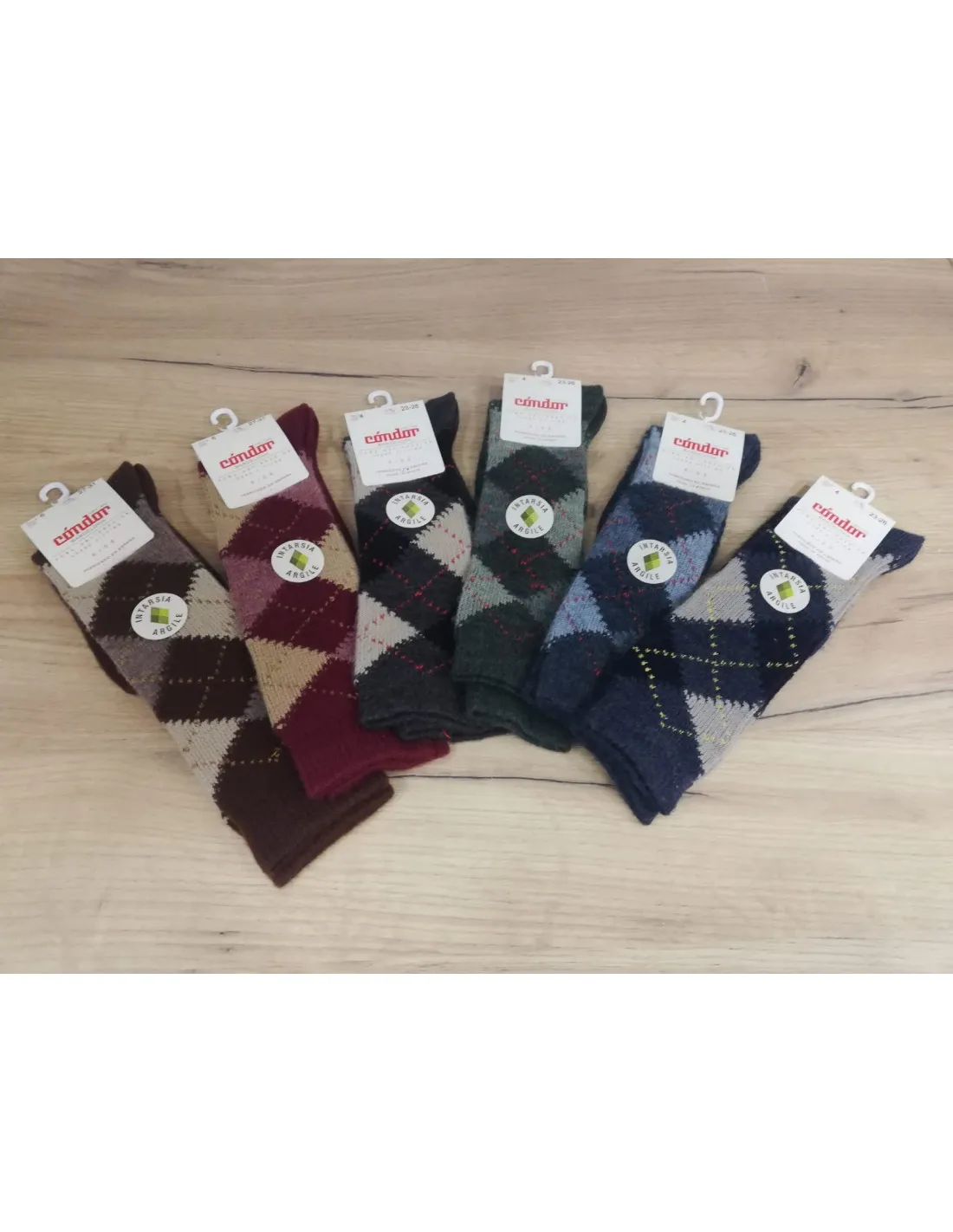 Calcetines altos de ROMBO de Condor
