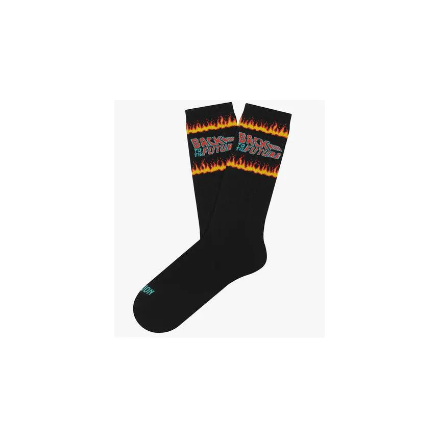 Calcetines Jimmy Lion Athletic Fire Unisex Negro 