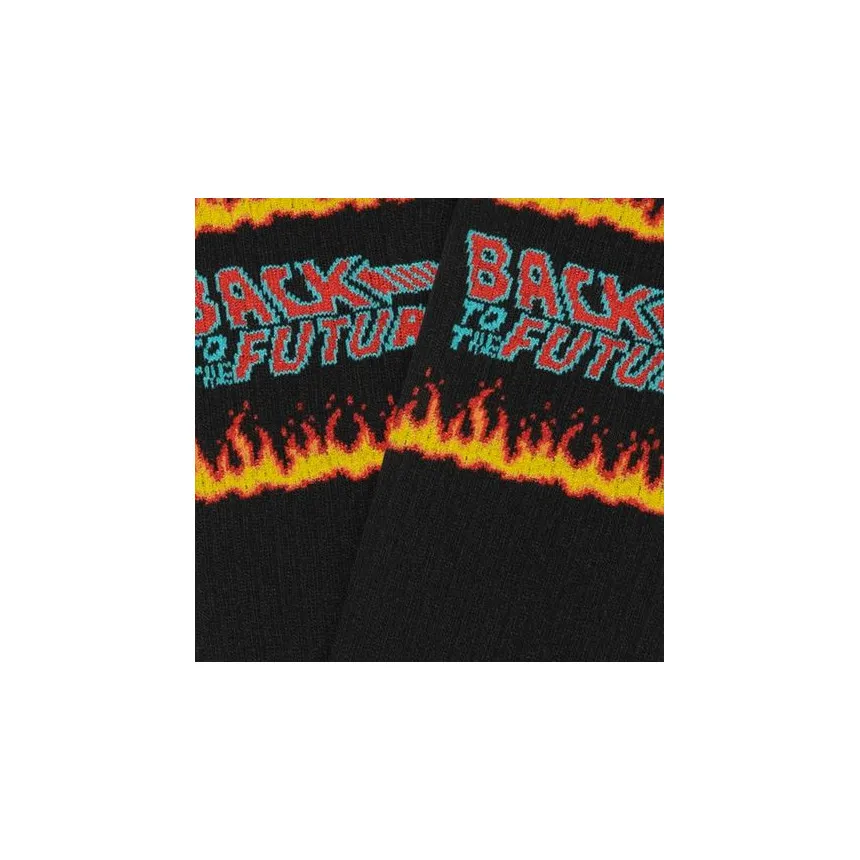 Calcetines Jimmy Lion Athletic Fire Unisex Negro 