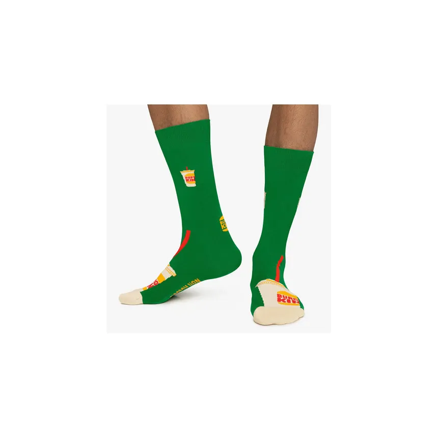 Calcetines Jimmy Lion Burger King Soda Unisex 