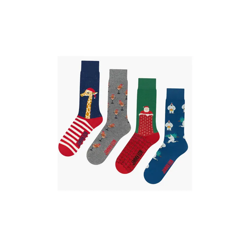 Calcetines Jimmy Lion Santa Is Coming Pack Unisex