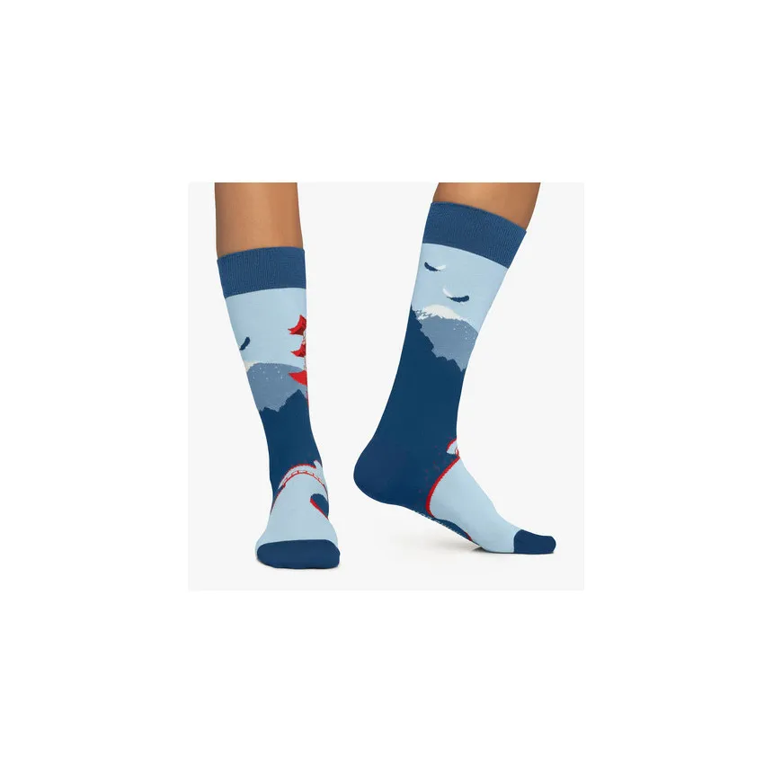Calcetines Jimmy Lion Secret View Unisex Azul 