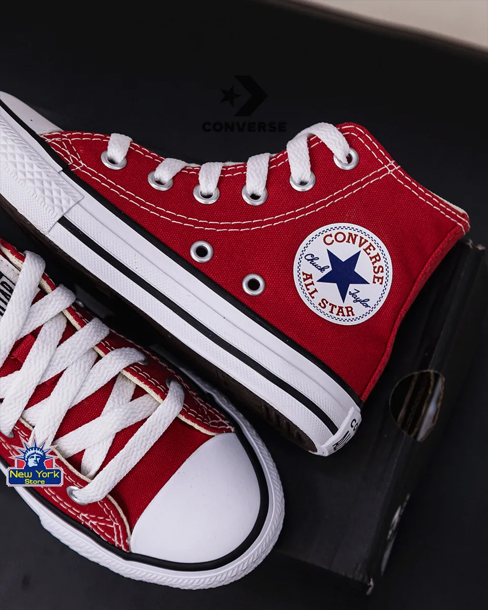 CALZADO CONVERSE BOTA INFANTIL ROJO Cod:CK00040004