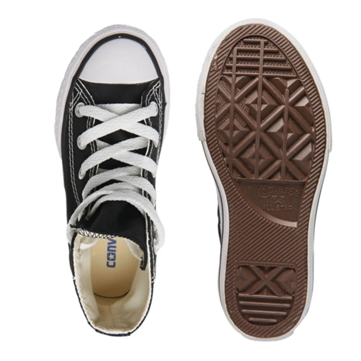 CALZADO CONVERSE INFANTIL CHUCK TAYLOR HI NEGRO CK00040002