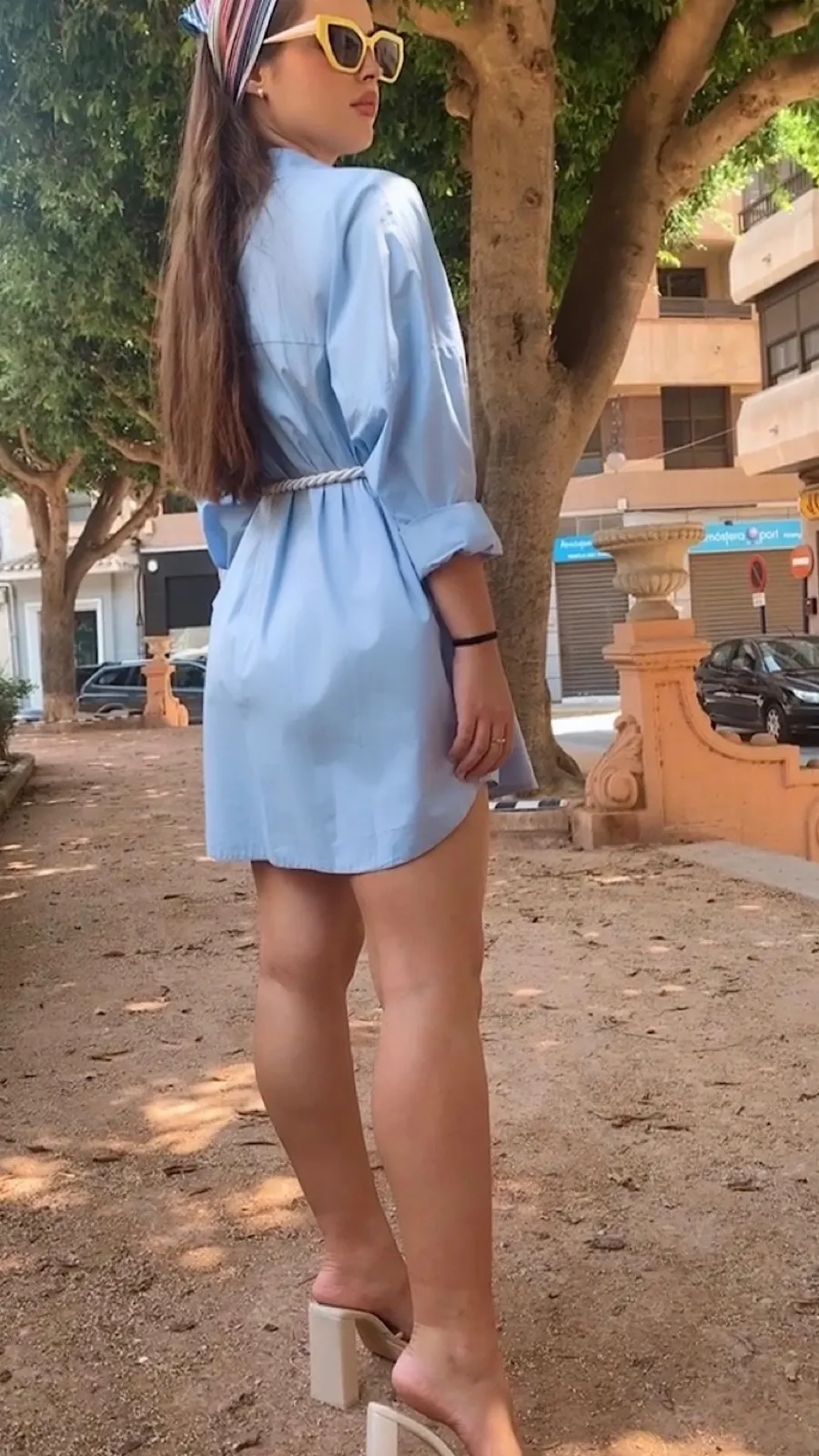 Camisa Azul Joya Luxury