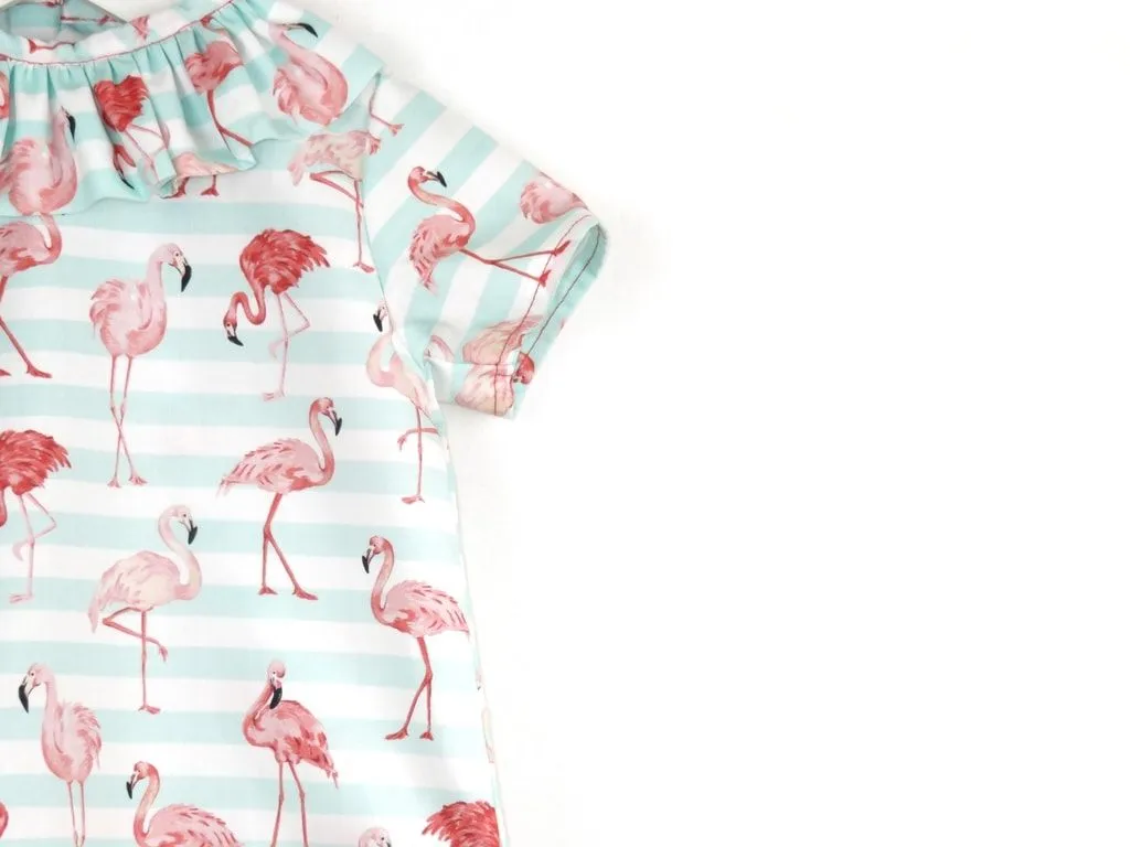 Camisa flamencos mint