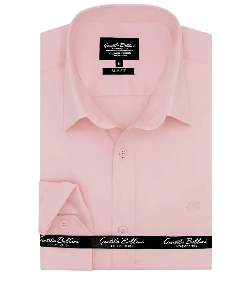 CAMISA NEAT SATIN PARA HOMBRE SLIM FIT  ROSA