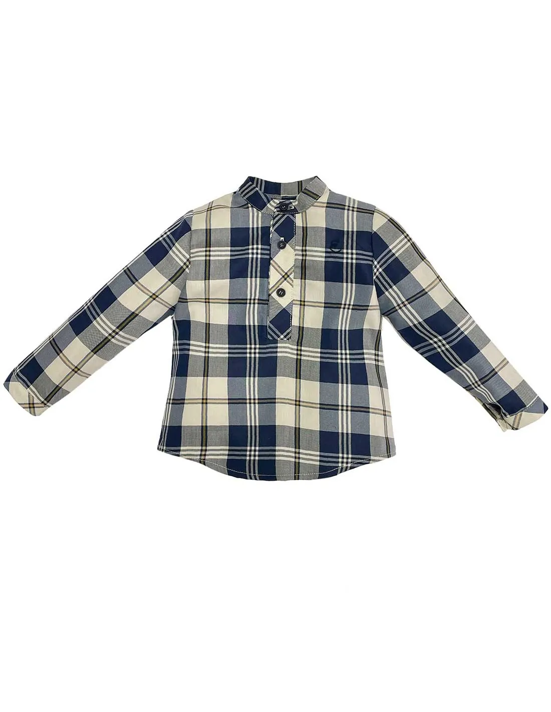 Camisa Niño Tartán Colección Marine Eve Children