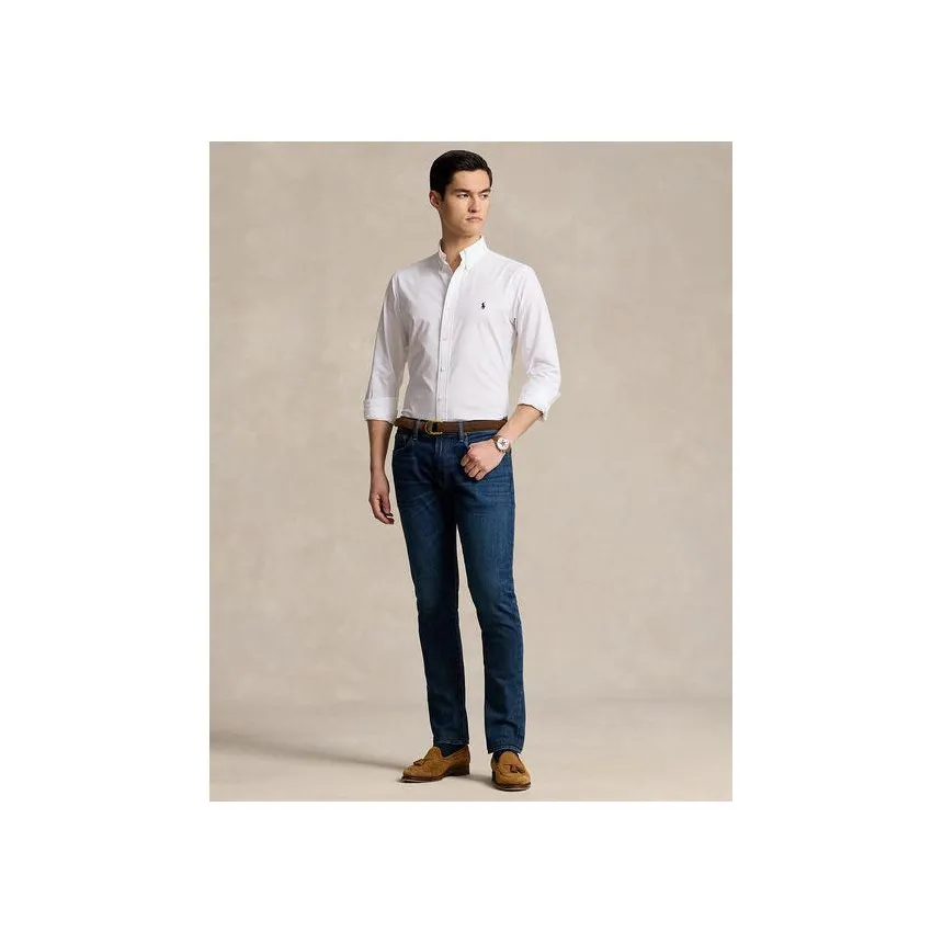 Camisa Polo Ralph Lauren Popelin Elástica Para Hom